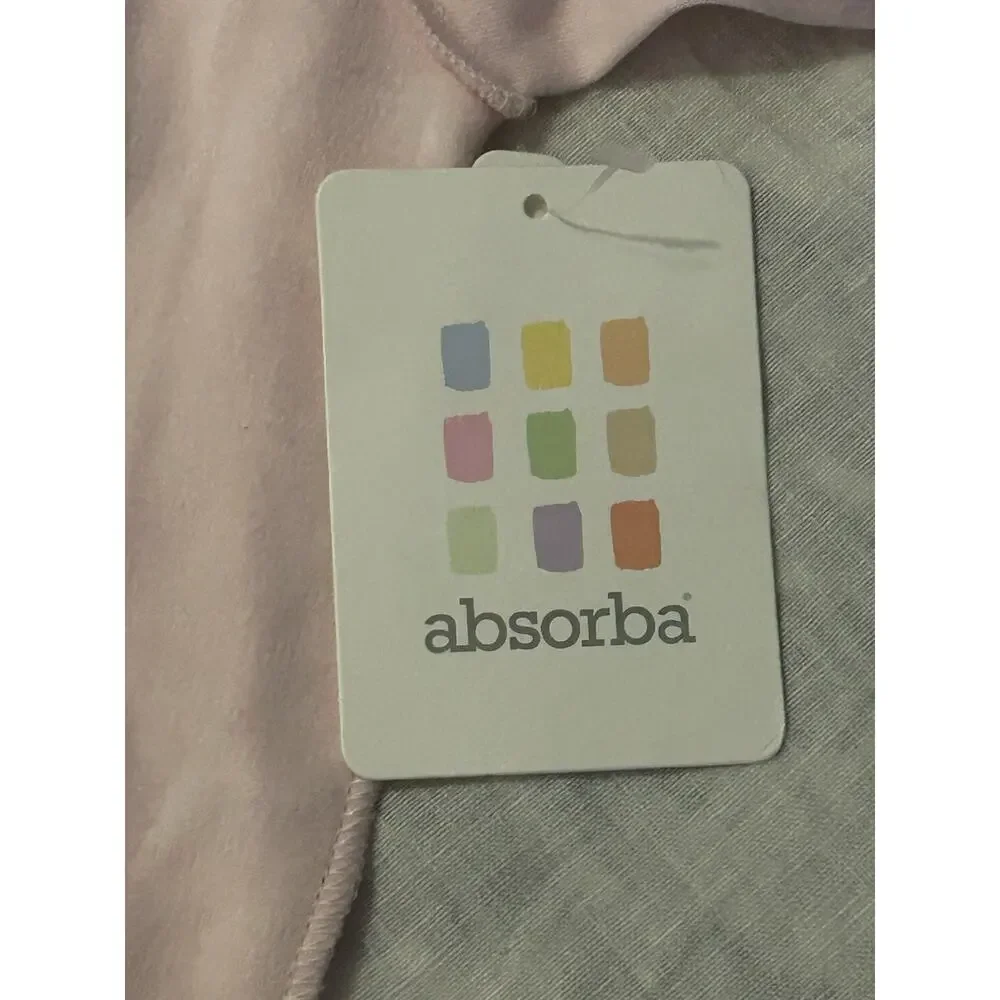 NWT Absorba 0-3M 2-Piece Footed Pajama Set